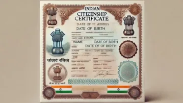 ભારતીય નાગરિકતા પ્રમાણપત્ર પર કોની હોય છે સહી?