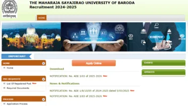 MSU Baroda Faculty Recruitment 2025: Apply for 819 Posts at Baroda University – Check Eligibility and Last Date