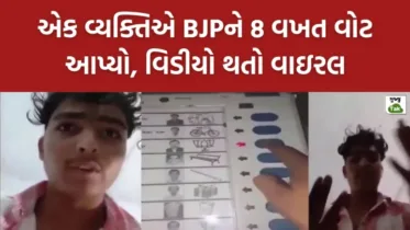 ચૂંટણીમાં ગોટાળો! યુવક 8 વખત મત આપતા વિવાદ, તમામ મતદાનકર્મીઓ સસ્પેન્ડ