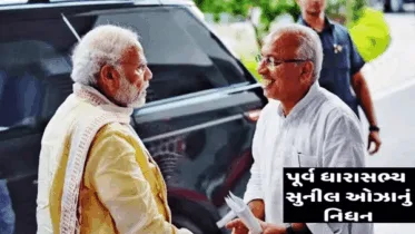 ગુજરાત ભાજપના પૂર્વ ધારાસભ્ય સુનિલ ઓઝાનું નિધન, પક્ષમાં શોકની લાગણી
