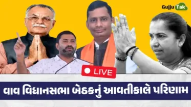 વિધાનસભા પેટાચૂંટણી પરિણામ: બનાસકાંઠાની વાવ બેઠકનું આવતીકાલે પરિણામ જાહેર થશે, 23 રાઉન્ડમાં મતગણતરી યોજાશે